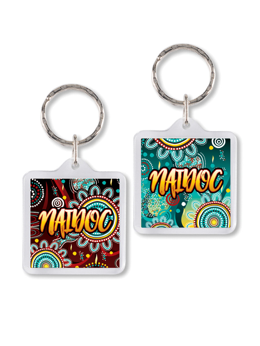 NAIDOC 2025 Keyring DELIVERY DATE EARLY APRIL 2025 Dezigna