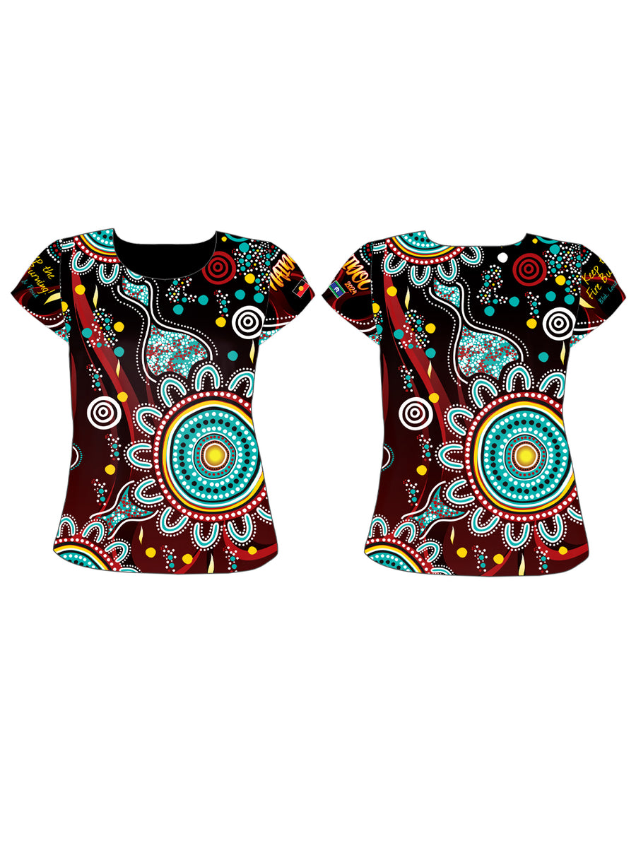 NAIDOC 2025 Ladies Top 1 IN STOCK NOW!! Dezigna